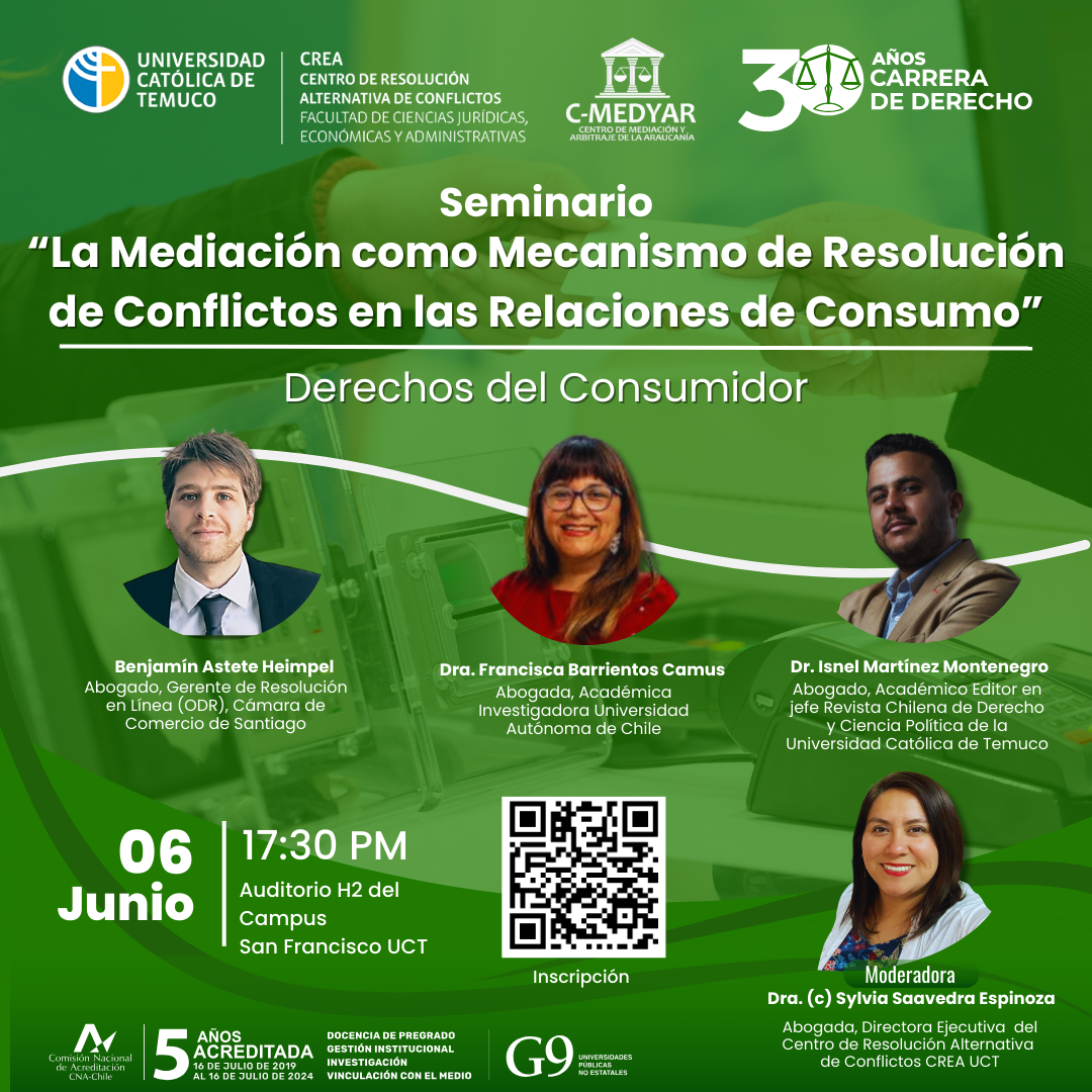 Seminario La mediación como mecanismo de resolución de conflictos en