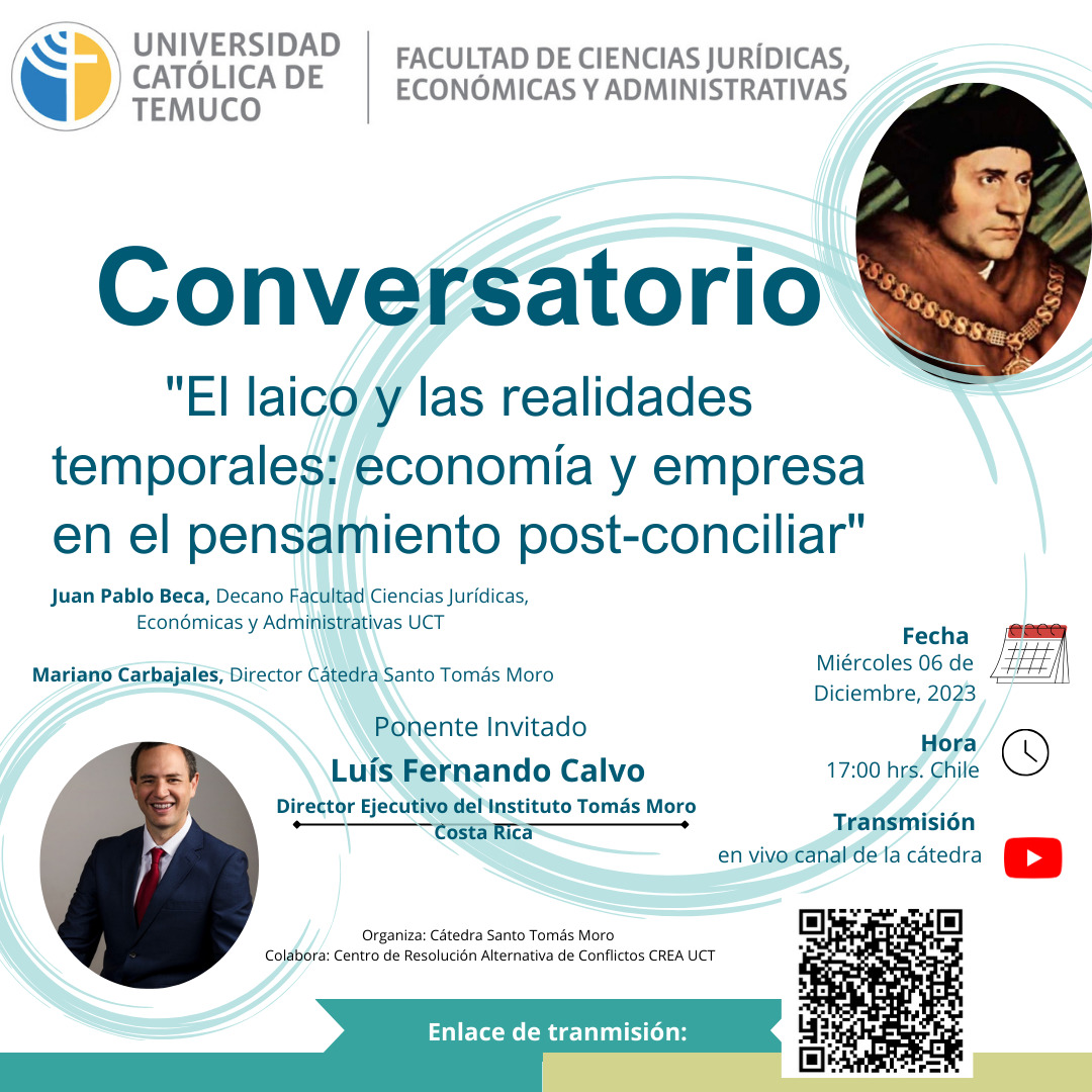 Conversatorio El Laico Y Las Realidades Temporales Econom A Y Empresa